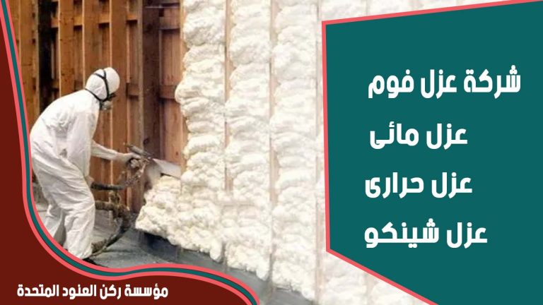 شركة عزل فوم