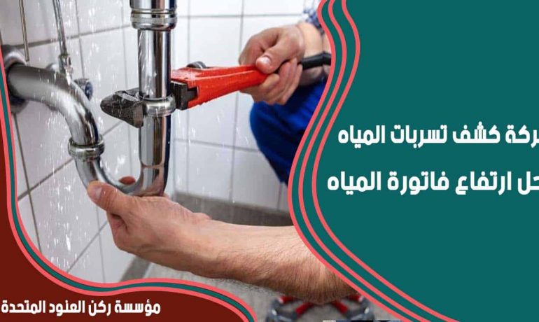 شركة كشف تسربات المياه